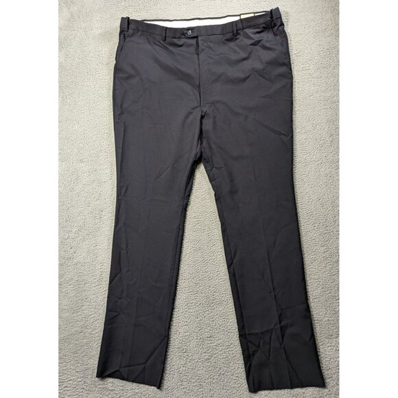 Berle Pants Mens 50 Wool Blend Dress Unhemmed Unfinished NEW - Picture 1 of 13